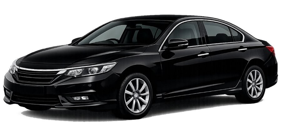 Standard saloon car for a cruise transfer
